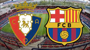 صورة مباراة برشلونة واوساسونا اليوم 13/3/2022 الدوري الاسباني