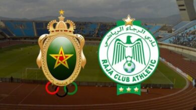 صورة مشاهدة مباراة الجيش الملكي والرجاء البيضاوي بث مباشر 02/01/2022 الدوري المغربي
