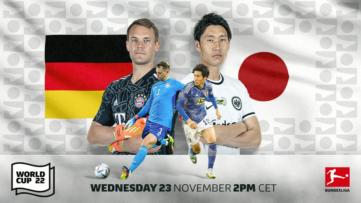 Germany vs Japan match