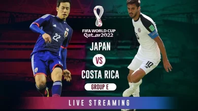 صورة نتيجة مباراة اليابان وكوستاريكا ياسين تيفي مباريات كاس العالم 2022