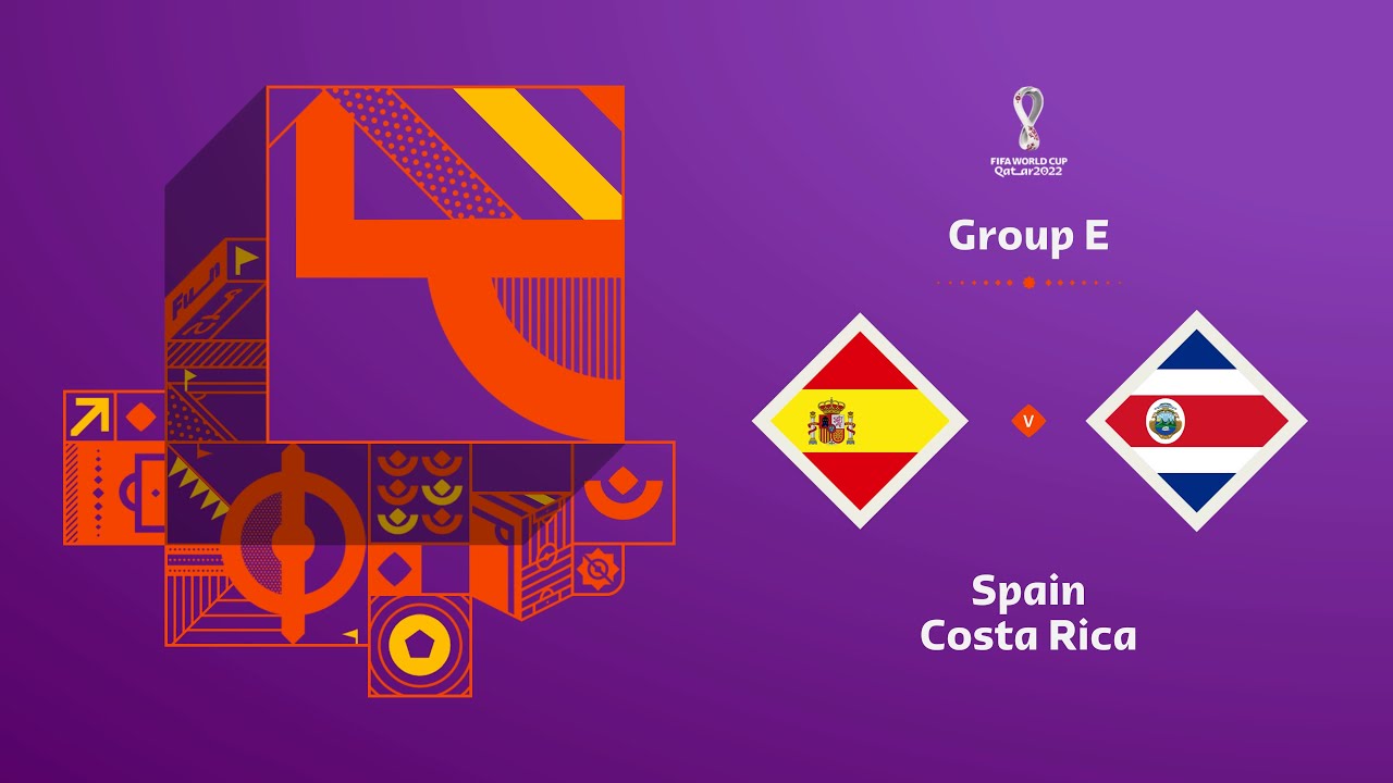 Spain vs Costa Rica match